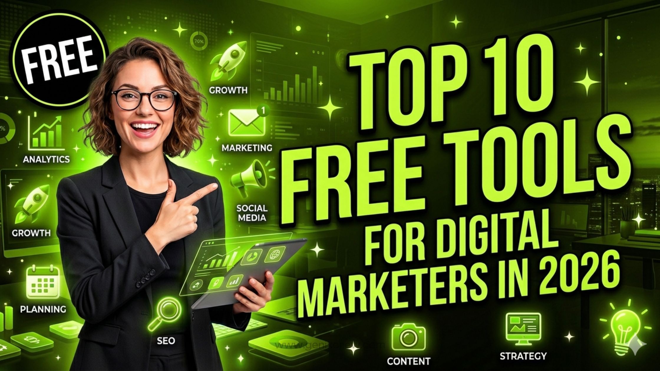 Top 10 Free Tools for Digital Marketers in 2026 - GenixCrew